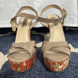 Steve Madden Heels with vintage platform and heel